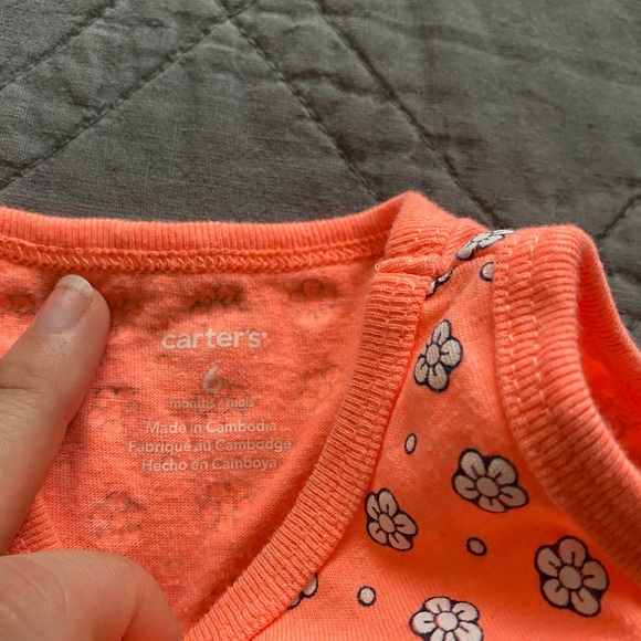 Kid’s Carter’s 💕Floral Summer Dress💕 (sz 6mo) - Picture 3 of 3